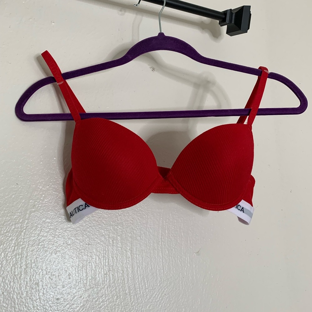 Nautica Intimates Red Bra - Size 34B NWOT